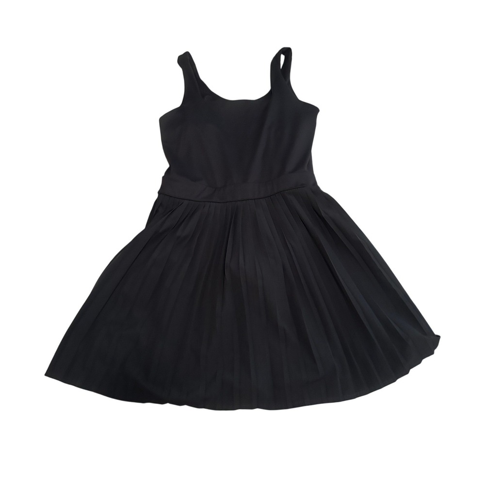 All in Motion Womens Black Active Tennis Dress Racerback Mini Small Pickleball